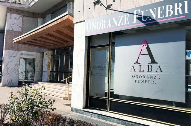 Esterno Agenzia Alba Onoranze Funebri